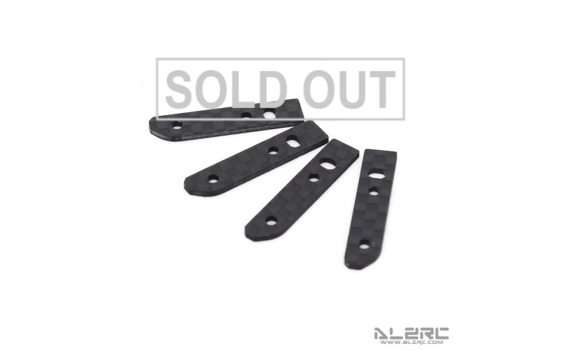 ALZRC - Devil X360 Carbon Fiber Canopy Retainer - 1.2mm